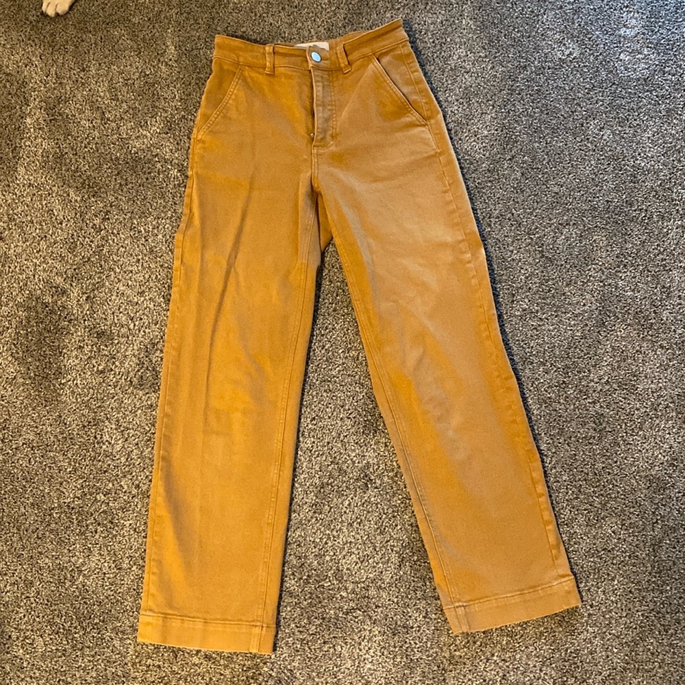 Everlane High Rise Straight Pants